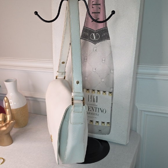 Tory Burch Emerson white Saffiano leather shoulder bag - Picture 4 of 8